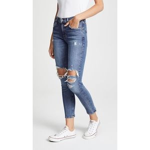 Agolde Sophie High Rise Skinny Crop Jeans